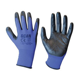 Scan N550118 Max. Dexterity Nitrile Gloves - XXL Size 11 SCAGLODEXTXX