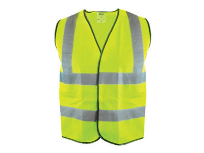 Scan OC-166-M Hi-Vis Yellow Waistcoat - M (41in) SCAWWHVWM