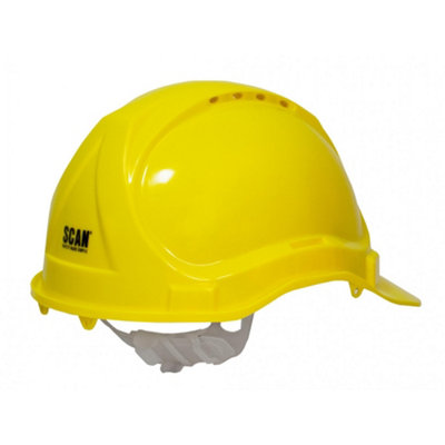 Scan Safety Helmet Multi Colour (Yellow)