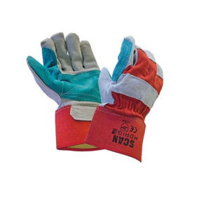 Scan SCAGLOHDRIG Heavy Duty Rigger Gloves One Size
