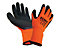 Scan SCAGLOKSTHER Knitshell Thermal Gloves Orange and Black
