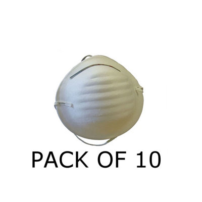SCAN SCAPPEHYG10 Moulded Disposable Comfort Masks Pack of 10 Non Medical