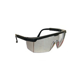 SCAN SCAPPESPCLCL wraparound scratch resistant saftey glasses - Clear