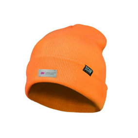 Scan SFCP01-O Hi-Vis Beanie Hat Orange Wooly Hat SCAHVBEANO