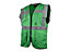 Scan SFV09-G Hi-Vis Utility Vest Green Waistcoat - L (44in) SCAHVUWLG