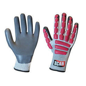 Scan T5000 Anti-Impact Latex Cut 5 Gloves - XXL Size 11 SCAGLOAIXX