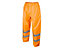 Scan UC807-O Hi-Vis Motorway Trouser Orange - L (40in) SCAHVMTLO