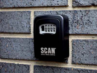 Scan Wall Mounted Combination 4 Wheel Combination Safe Key Storage Key Box