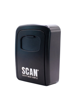 Scan Wall Mounted Combination 4 Wheel Combination Safe Key Storage XMS23KEYSAFE