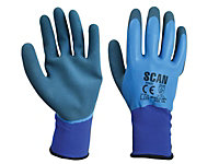 Scan Waterproof Latex Gloves - XXL Size 11 SCAGLOLAWPXX