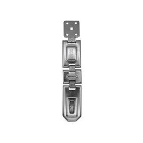 Scan WD019-159 Hinged Hasp and Staple 195mm SCAPHSH195