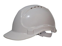 Scan YS-4 Safety Helmet - White SCAPPESHW