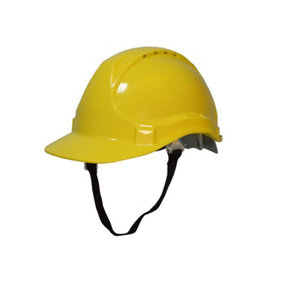 Scan YS-4B Deluxe Safety Helmet - Yellow SCAPPESHDELY