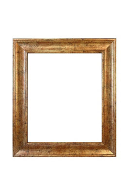 Scandi Antique Gold Picture Photo Frame A3