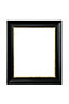 Scandi Black & Crackle Gold Photo Frame 6 x 4 Inch