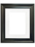 Scandi Black Frame with White Mount for Image Size A2
