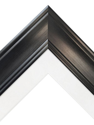 Scandi Black Frame with White Mount for ImageSize A2