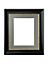 Scandi Black with Crackle Gold Frame with Dark Grey Mount for Image Size 18 x 12