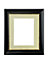 Scandi Black with Crackle Gold Frame with Light Grey Mount for Image Size 16 x 12 Inch