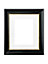 Scandi Black with Crackle Gold Frame with White mount for Image Size 4 x 3 Inch