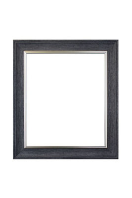 Scandi Charcoal Grey Photo Frame 10 x 4 Inch