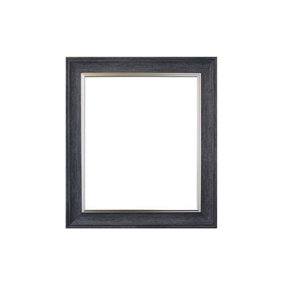 Scandi Charcoal Grey Photo Frame 10 x 4 Inch