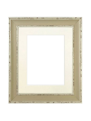 Scandi Clay Frame with Ivory Mount for Image Size 10 x 4 Inch