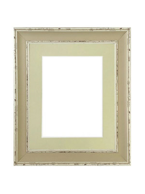 Scandi Clay Frame with Light Grey Mount for Image Size 12 x 10 Inch