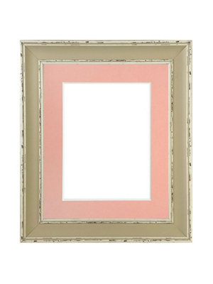 Scandi Clay Frame with Pink Mount for Image Size 10 x 8 Inch