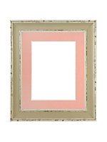 Scandi Clay Frame with Pink Mount for Image Size 6 x 4 Inch
