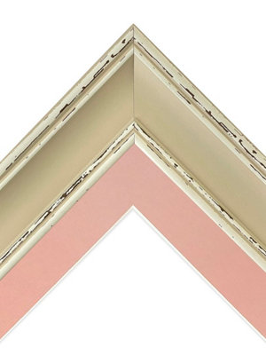 Scandi Clay Frame with Pink Mount for Image Size A2