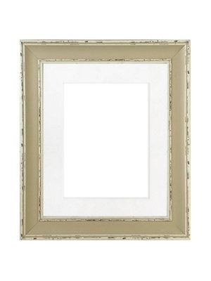 Scandi Clay Frame with White Mount for Image Size 12 x 10 Inch