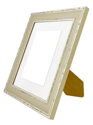 Scandi Clay Frame with White Mount for Image Size 7 x 5 Inch