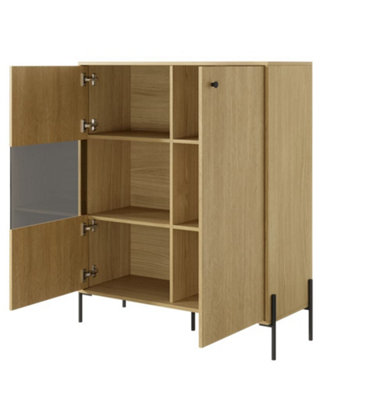 Scandi display online cabinet