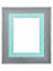 Scandi Distressed Blue Frame with Blue Mount for Image Size 20 x 16 Inch