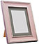 Scandi Distressed Pink Frame with Dark Grey Mount for Image Size 6 x 4 Inch