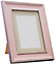 Scandi Distressed Pink Frame with Light Grey Mount for Image Size 8 x 6 Inch
