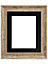 Scandi Distressed Wood Frame with Black Mount for Image Size A2