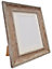 Scandi Distressed Wood Frame with Ivory Mount for Image Size 12 x 8 Inch