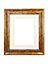 Scandi Gold Frame with Ivory Mount for Image Size A2