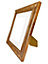 Scandi Gold Frame with White Mount for Image Size A5