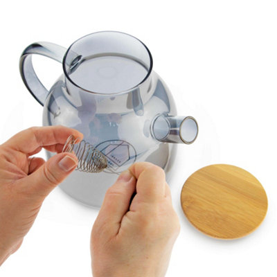 Scandi Home Helsinki Borosilicate Glass Teapot 1.2L