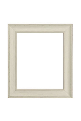 Scandi Ivory Grey Picture Photo Frame A3