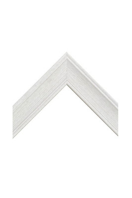 Scandi Limed White Photo Frame 12 x 10 Inch