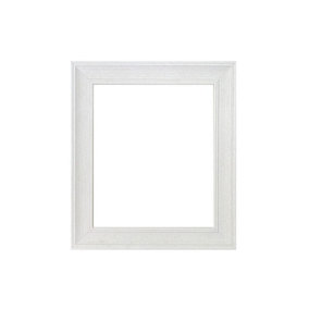 Scandi Limed White Photo Frame 18 x 14 Inch