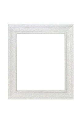 Scandi Limed White Photo Frame 30 x 20 Inch