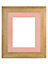 Scandi Oak Frame with Pink Mount for Image Size 5 x 3.5 Inch