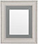 Scandi Pale Grey Frame with Dark Grey Mount for Image Size A4