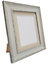 Scandi Pale Grey Frame with Light Grey Mount for Image Size 10 x 4 Inch