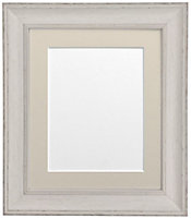 Scandi Pale Grey Frame with Light Grey Mount for Image Size 30 x 40 CM